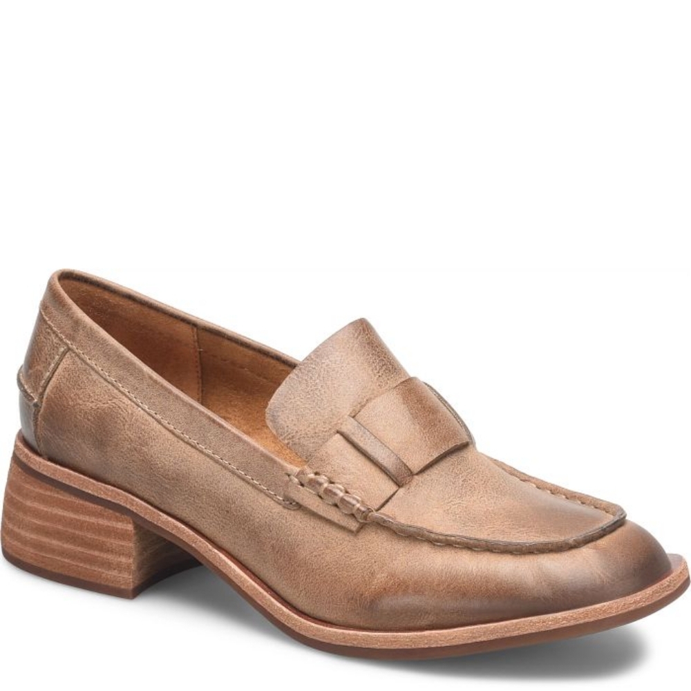 Kork-Ease Tan Leather Loafers